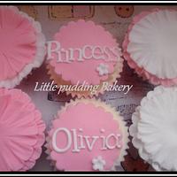 Pink Frilly cupcakes :)