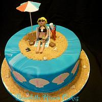 Jersey Girl Beach Cake