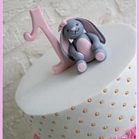 Ruffles- bunny cake