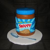 Skippy Peanut Butter Jar Cake