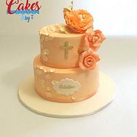 Baptism cake