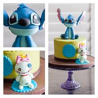 Stitch & Scrump Birthday Cake
