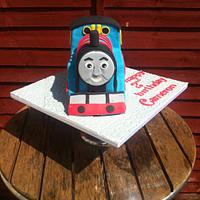 3d Thomas the tank engine cake