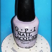 OPI NAIL LACQUER BOTTLE CAKE
