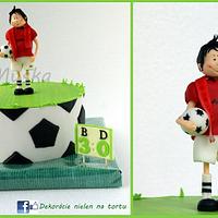 soccer cake 