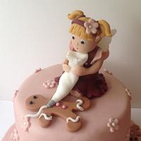 Kitchen Fairy mini cake