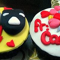 a monthsary cupcake toppers