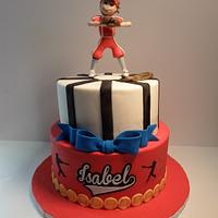 Softball Girl Cake