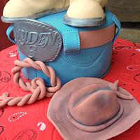 Little Cowboy Cake and Sweets
