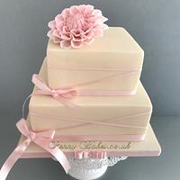 Dalia wedding cake