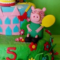 peppa pig cake in celebration
