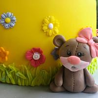 Cake with bears