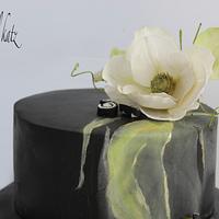 manolia flower cake