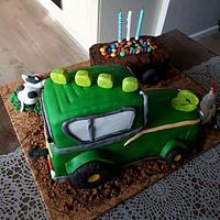 Tractor taart