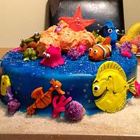 Disney 'Finding Nemo' 3rd birthday cake