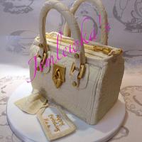 For my mums 76th birthday handbag cake