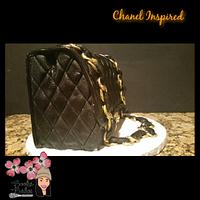 Chanel Inspired Purse Cake