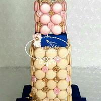 Piece monted of macaroons