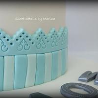 Christening cake for a Little Prince