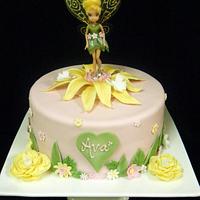 Tinkerbell in Pink and Yellow