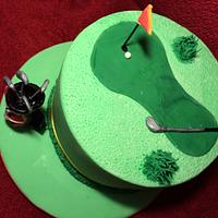 Golf cake