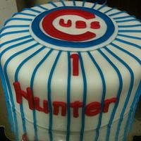 Cubs Baseball Cake 