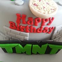 Teenage mutant Ninja Turtles cake