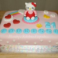 Totally Hello Kitty 21st Cake