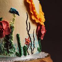 A Floral Dream - Caker Buddies Collaboration - Buttercream