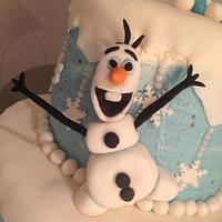 Frozen birthday cake 2