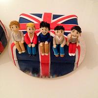 1D cakes for twins