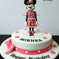 Cake Topper -Minnie Mouse
