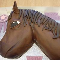 A horse Birthday Cake