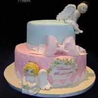 Cake with angels
