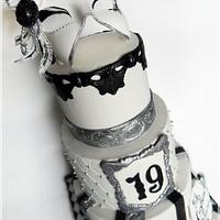 Masquerade 19th cake