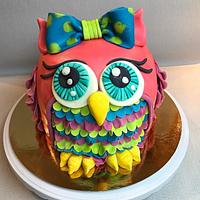 3D cake owl 🦉 3D cake owl 🦉