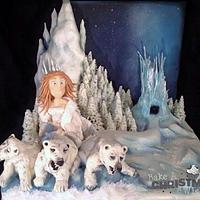 Queen of Narnia for bake a Christmas wish  