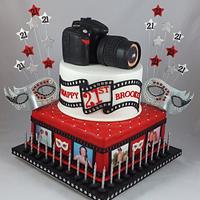 Masquerade - Camera Cake