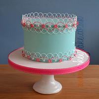 Oriental Stringwork Cake