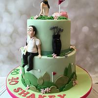 Joint birthday cake 