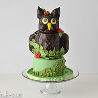 3D Owl Cake 3D Owl Cake