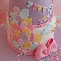 balloon cake 
