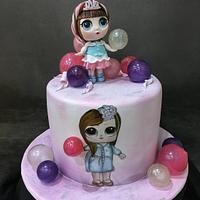 LOL Doll Birthday Cake