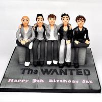 The Wanted cake