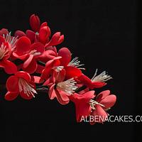 Japanese Quince - BONSAI- Gardens of the World Cake Collaboration