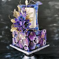 "Galaxy" cake