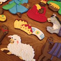 Nativity cookies 