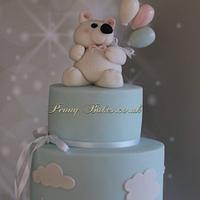 Teddy’s balloons cake! 