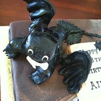 "Toothless" Cake