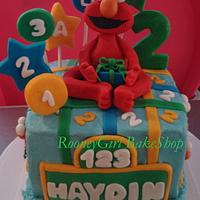 Elmo's 2nd Birthday cake